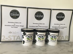 Great taste award wins 2024 from Daresbury Dairy