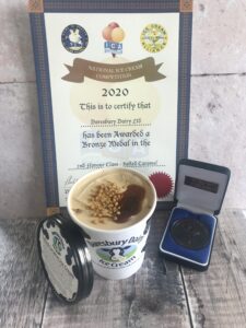 Salted caramel 2020 ICA Award win