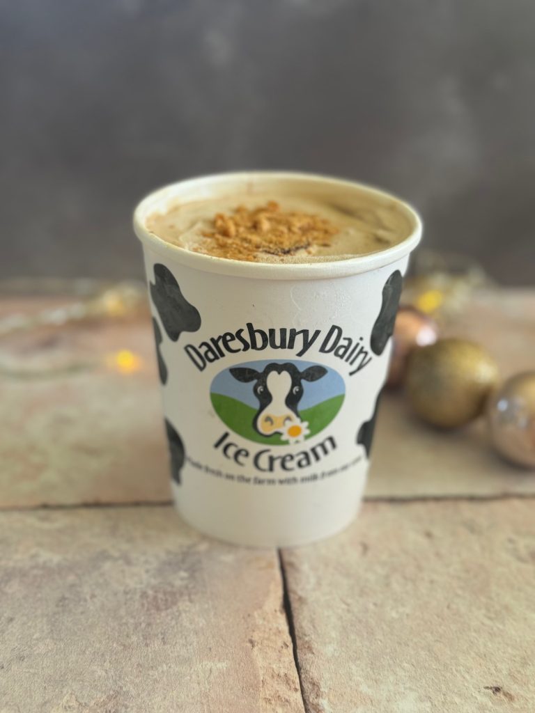 Amaretto and cherry ice cream take home pack